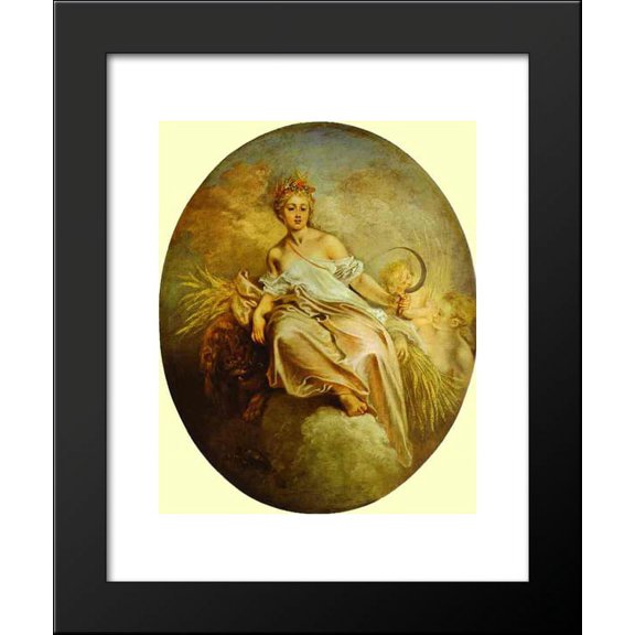 Ceres (Summer) 20x24 Framed Art Print by Antoine Watteau