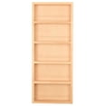 thumbnail image 1 of Ceres Unfinished On the Wall Spice Rack 35"h x 14"w x 3.5"d, 1 of 5