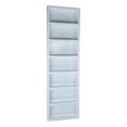 thumbnail image 1 of Ceres White Enamel On the Wall Spice Rack 48"h x 14"w x 2.5"d, 1 of 5