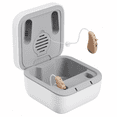 thumbnail image 1 of Ceretone FDA-Cleared OTC Behind-the-Ear Hearing Aids, Solid Beige, Rechargeable, Noise Reduction, Clear & Natural Sound, 1 of 5