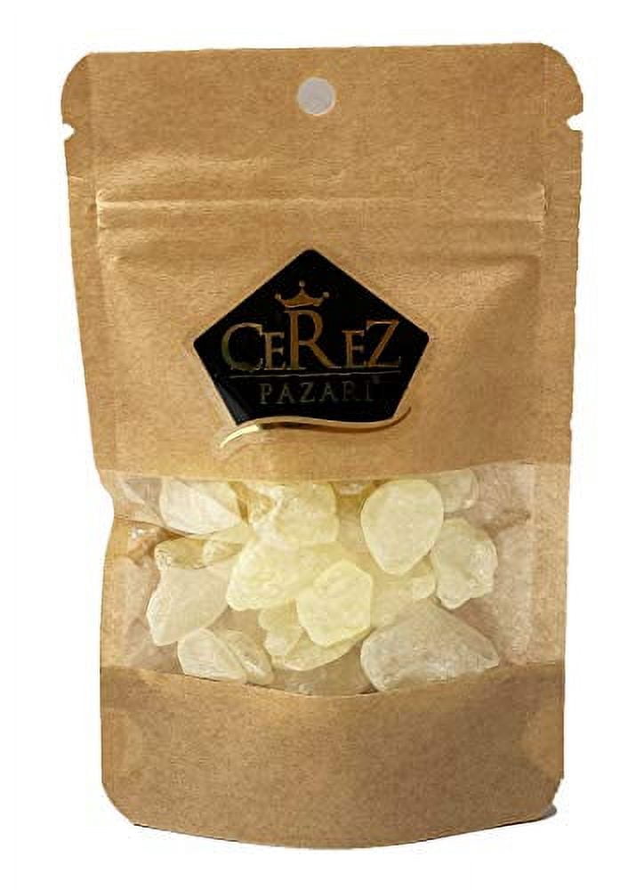 Chios Mastiha Medium Tears Mastic Gum - 10g Bag, PDO Certified, Natural Greek Resin, Sugar-Free & No Artificial Additives