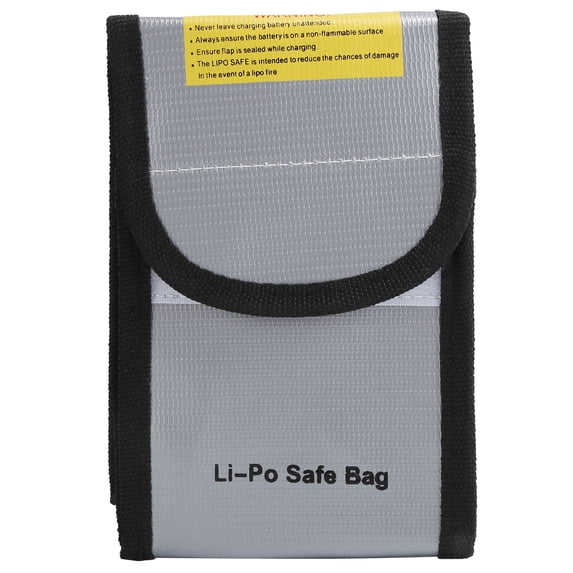 Cergrey Document Files Bag,Explosion Proof Battery Pouch,Li-Po Safe Bag Portable Fireproof Waterproof Document Money Valuables Storage Bag