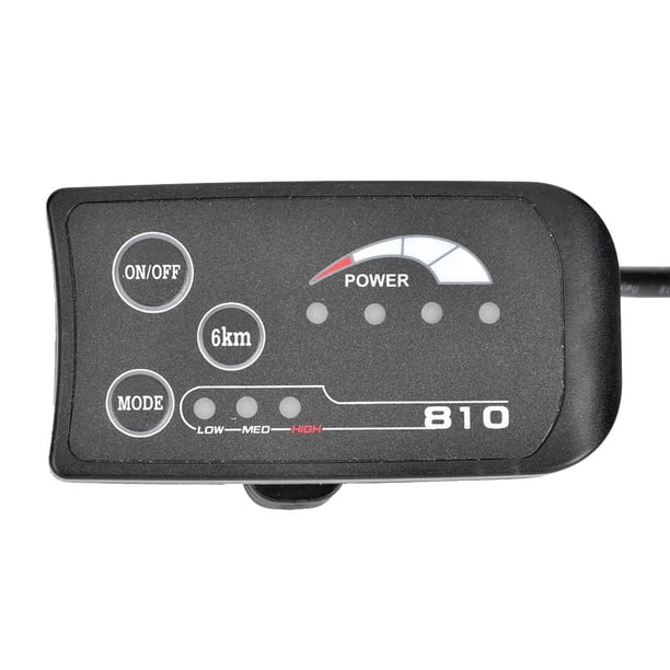 Cergrey Electric Bicycle 810 LED Display With 4-Wire Cable Control ...
