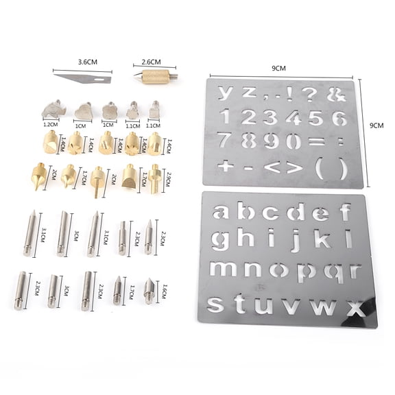 Cergrey Professional Wood Burning Kit, Pyrography Kit, For Soldering Wood Embossing