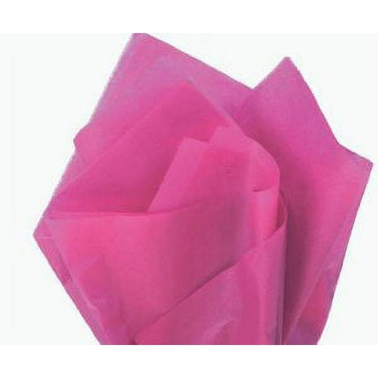 Cerise Tissue Paper 20 Inch X 30 Inch Sheets Premium Gift Wrap Paper