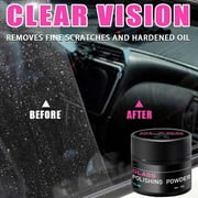 Cerium Oxide Glass Polishing Powder - Cerium Oxide Glass Scratch Remover, |Windshield Scratch Repair Car Glass Oil Film Cleaner Car Window Glass Polishing Compound | Auto Glass Cleaner Powder