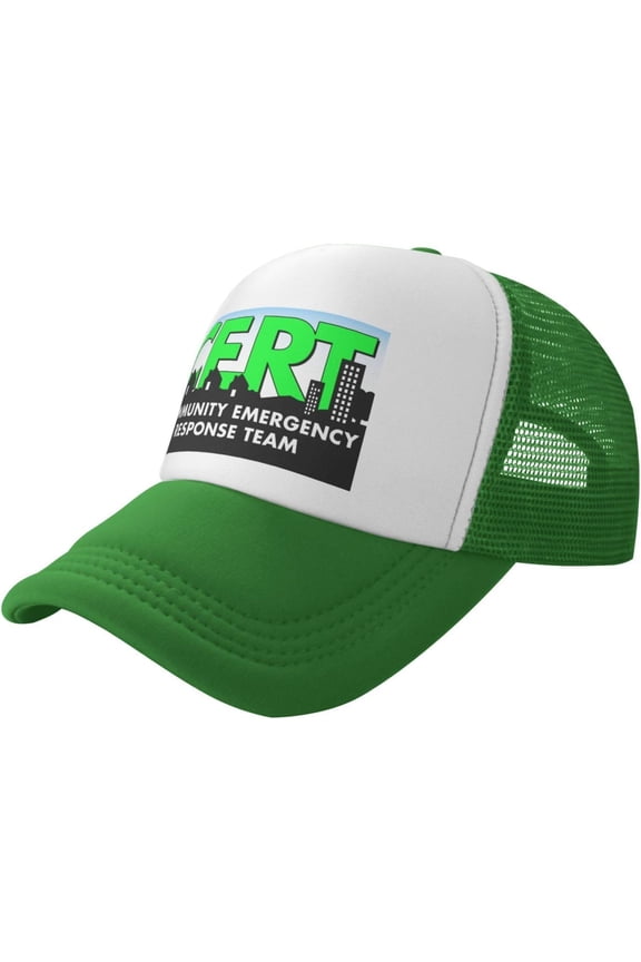 Cert Community Emergency Response Team Casual Baseball Cap Mesh Sports Cap