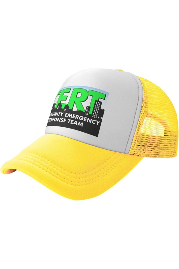 Cert Community Emergency Response Team Casual Baseball Cap Mesh Sports Cap