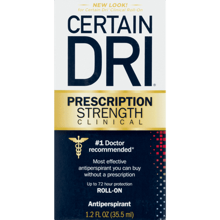 Certain Dri Clinical Strength Antiperspirant Roll-on 1.2 Oz