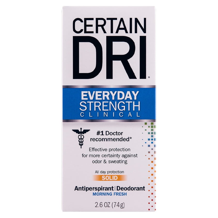 Certain Dri Everyday Strength Clinical Antiperspirant Deodorant Refresh