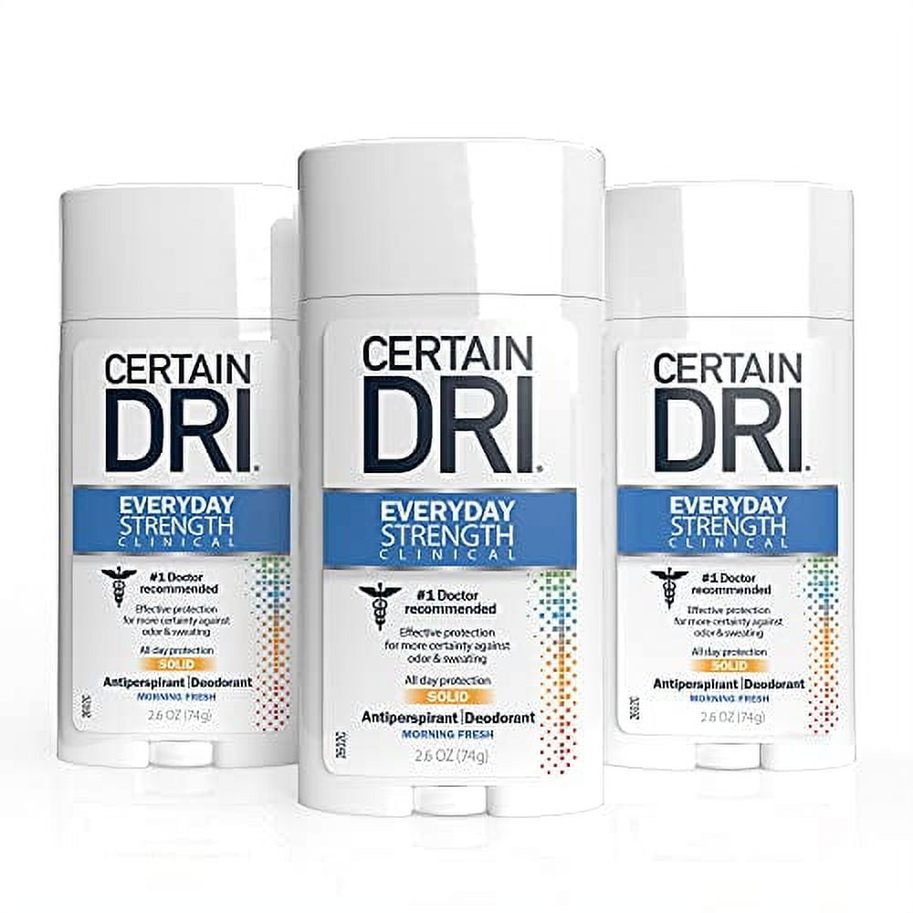 Certain Dri Everyday Strength Clinical Antiperspirant Solid Deodorant