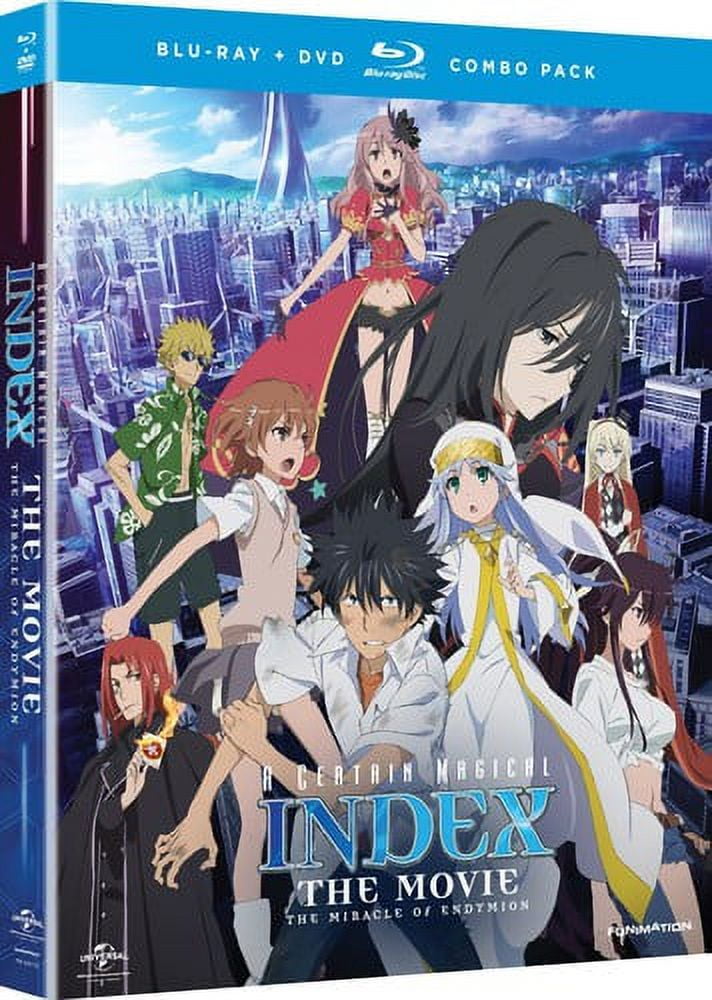 Certain Magical Index: Miracle of Endymion (Blu-ray + DVD), Funimation Prod, Anime