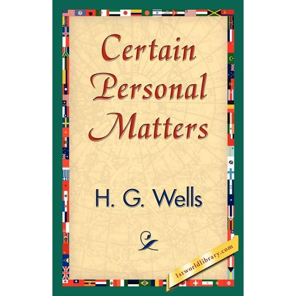 Certain Personal Matters, (Paperback)