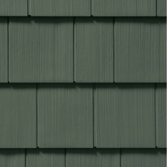 CertainTeed Cedar Impressions Double 7 Inch Straight Edge Perfection Shingles Siding (1/2 Square)