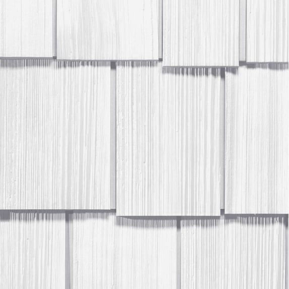 CertainTeed Cedar Impressions Double 9 Inch Staggered Rough Split Shakes Siding (1/2 Square)