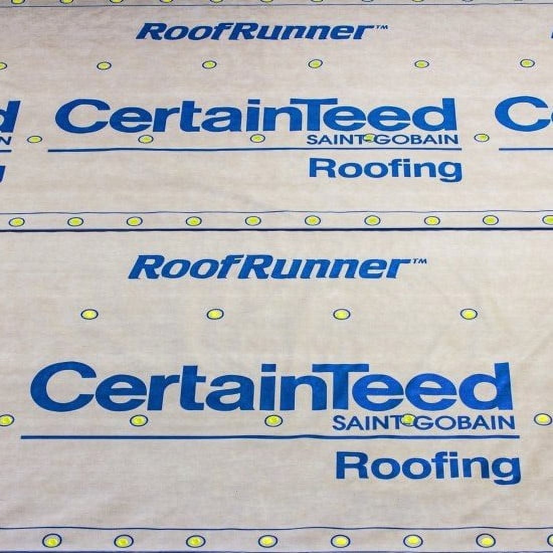 CertainTeed Roof Runner Synthetic PolymerBased Underlayment Single