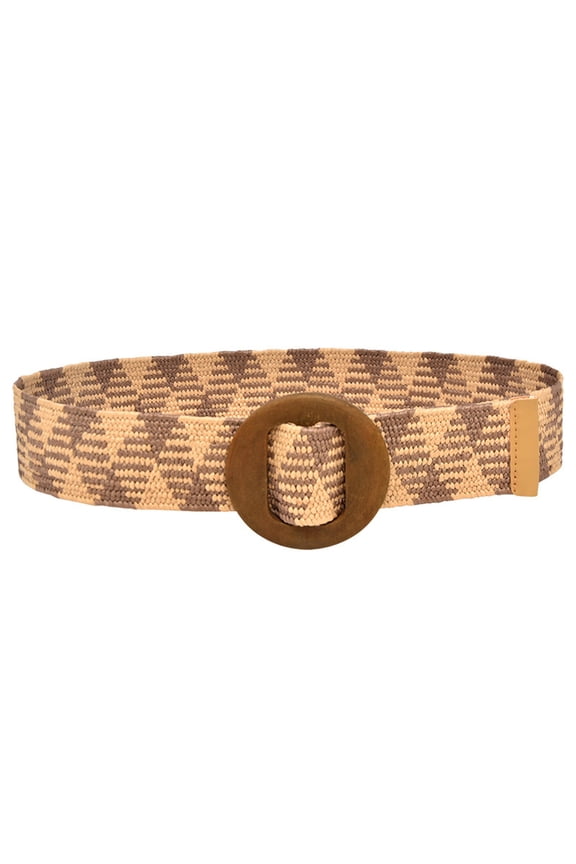 Under $10 Waist Belt for Women Fashion Waist Belt for Dress Women Leather Stretchy Elastic Skinny Retro Belt for Jeans Pants with Gold Buckle Fashion