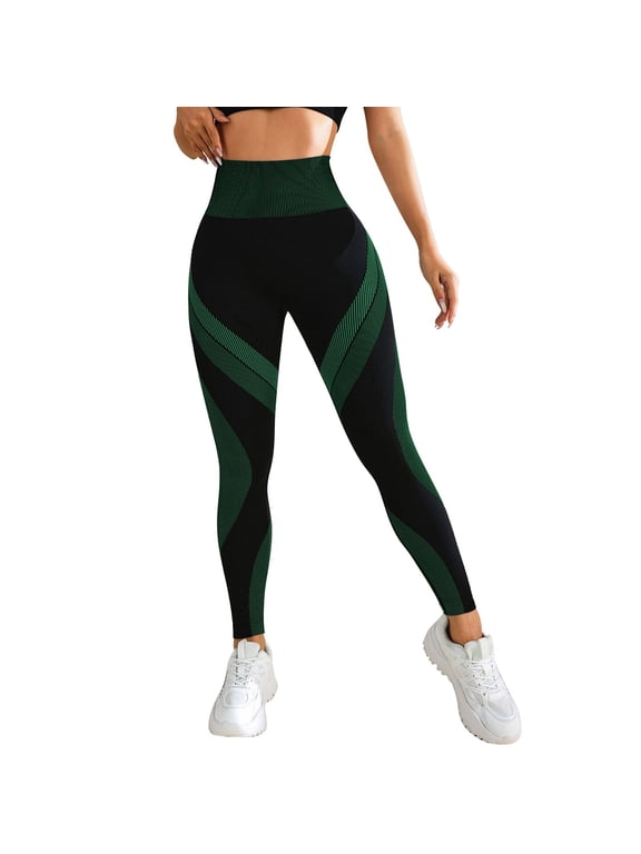 Hot Sales Under $25 High Waisted Workout Leggings for Women Womens Leggings High Waisted Workout Leggings Tummy Control Soft Yoga Pants for Running Cycling