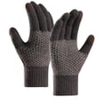 thumbnail image 1 of Certgust Hot Sales Under $1 Arm Sleeves Touch Screen Texting Warm Running Gloves Thermal Soft Knit Lining, Elastic Cuff, 1 of 7