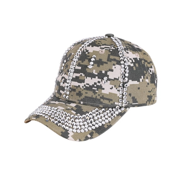 Certgust Baseball Cap Women Women Baseball Cap Adjustable Breathable Sequins Sports Performance Hat for Running Gym Womens Baseball Caps Light Green