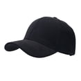 thumbnail image 1 of Certgust Black Baseball Cap Under $5 Womens Baseball Caps Suede Soft Color Curved Brim Adjustable Dad Hat Baseball Cap Women Black, 1 of 9