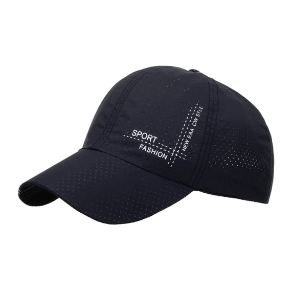 Certgust Black Baseball Cap Womens Baseball Cap Breathable Beach Hip Hop Sun Hat for Outdoor Sport Baseball Caps Beach Hats for Women Navy