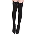 thumbnail image 1 of Certgust Summer Sales Under $1 Black Stockings Fishnet Tights Plus Size One Size Fit All, 1 of 4