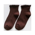 thumbnail image 1 of Certgust Bombas Socks for Women Ruffle Socks Women, Cute Ruffle Ankle Socks, 1 of 3