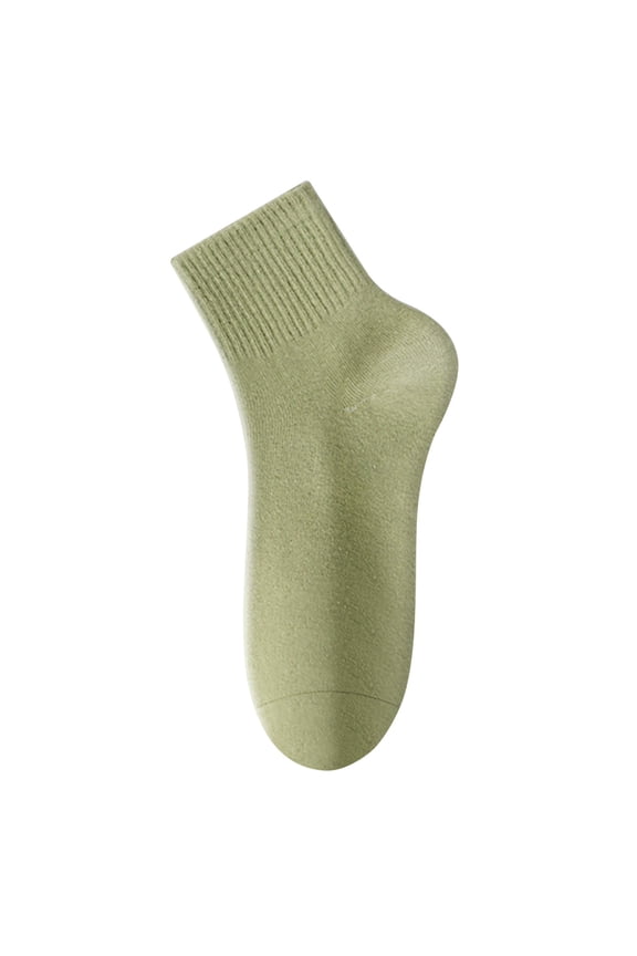 Hot Sales Under $1 Socks for Women Women Casual Calf Socks Cute Cotton Crew Socks Soft Above Ankle Sock Gifts