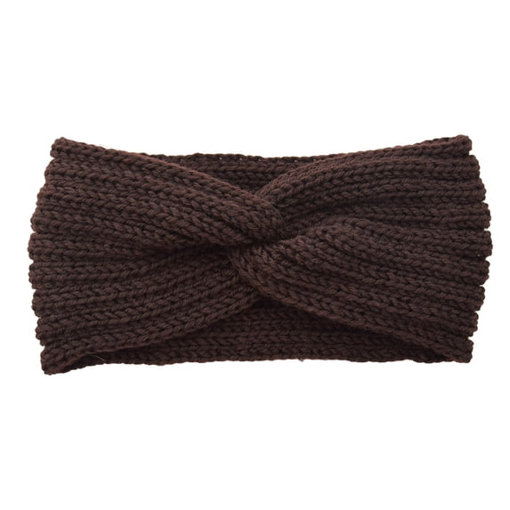 Certgust Chemo Headwear for Women Headscarf Soft Stretch Ear Warmer Cable Knit Headband Winter Hairband Head Wraps for Women