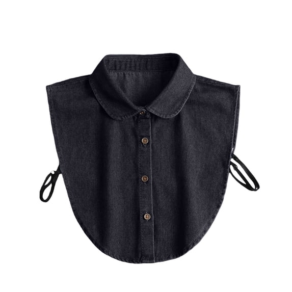 Certgust Hot Sales Collared Blouses for Women Fake Half Shirts Faux False Collar for Girls Favors