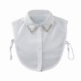 thumbnail image 1 of Certgust Hot Sales Detachable Collar Detachable Collar - Cotton Half Shirt Dickey for Men & Women, 1 of 8