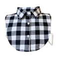 thumbnail image 1 of Certgust Detachable Collar Detachable Collar - Cotton Half Shirt Dickey for Men & Women, 1 of 5