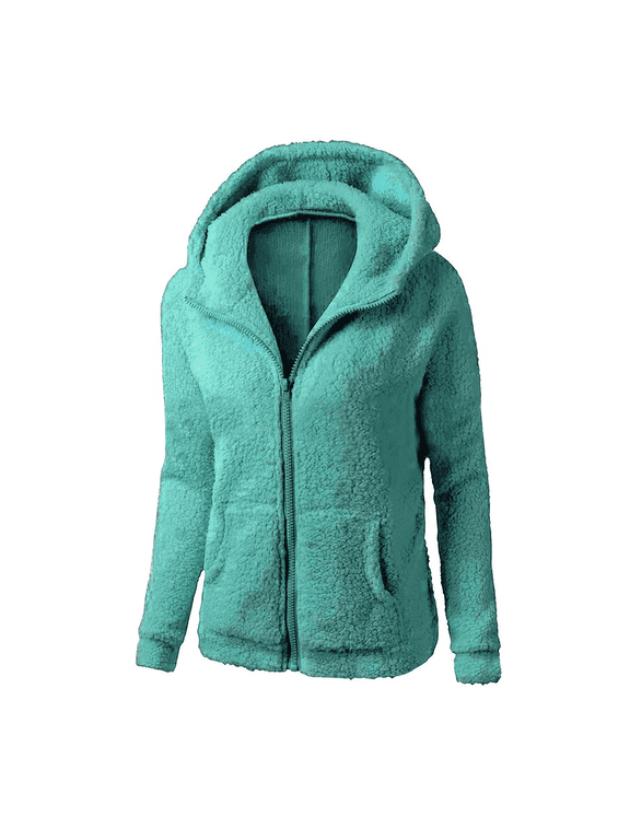 Essentials Hoodie Womens Zip Up Hoodie Oversized Sweatshirt with Pockets Long Sleeve Casual Fall Jacket Top
