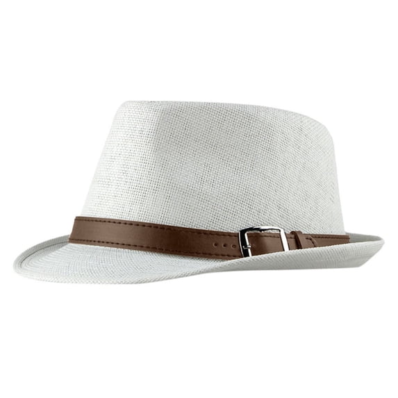 Certgust Hats for Women Sun Visors for Women Hollow Mesh Outdoor Casual Fedora Hat Beige Hats for Women Hats for Women White