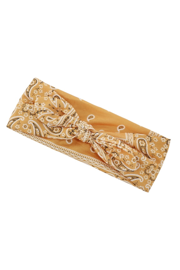 Head Scarf for Women Non Slip Soft Elastic Hair Bands Yoga Running Sports Workout Gym Head Wraps, Knotted Cotton Cloth African Turbans Bandana