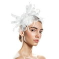 thumbnail image 1 of Certgust Hot Sales Head Scarf for Women Under$10 Tulle Fascinators for Women, Tea Party Hats for Kentucky Fascinators Derby, Cocktail, Wedding, Fancy Dress Party, 1 of 8