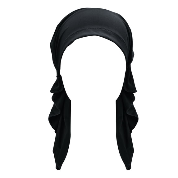 Certgust Hot Sales Head Wraps for Black Women Under$10 Beanie Chemo Hat for Women Milk Silk Cancer Turban Headwrap Hair Loss Cap Summer Soft Silky Long Tail Color