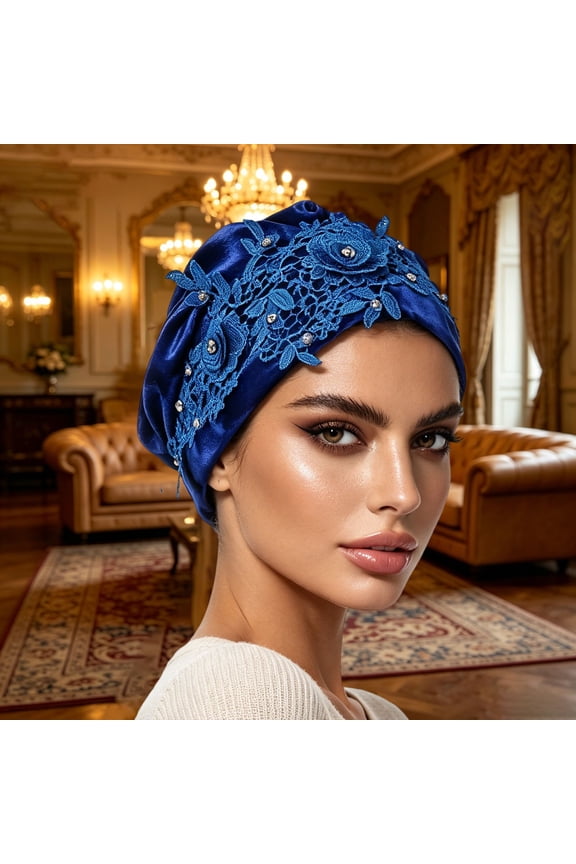 Headscarf Head Scarf for Women Adjustable Satin Bonnet Double Layer Wrap Reduce Friction Frizz for Natural Curly Hair