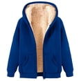 thumbnail image 1 of Certgust Hoodies Womens Oversized Hoodie Zip Up Long Sleeve Sweatshirt Casual Fall Jacket with Pockets, 1 of 3
