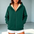 thumbnail image 1 of Certgust Hoodies for Women Under $10 Hot Sales Zip Up Hoodie Women Fleece Lined Jacket Fall Winter Coat Casual Trendy Clothing, 1 of 4