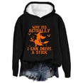 thumbnail image 1 of Certgust Hoodies for Women Under $10 Womens Why Yes Actually I Can Drive A Stick Print Hoodie Long Sleeve Sweatshirt, 1 of 4