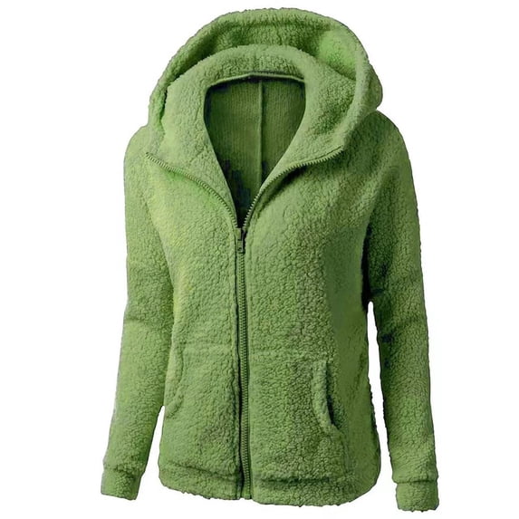 Certgust Hoodies for Women Zip Up Hoodie Oversized Sweatshirt with Pockets Long Sleeve Casual Fall Jacket Top