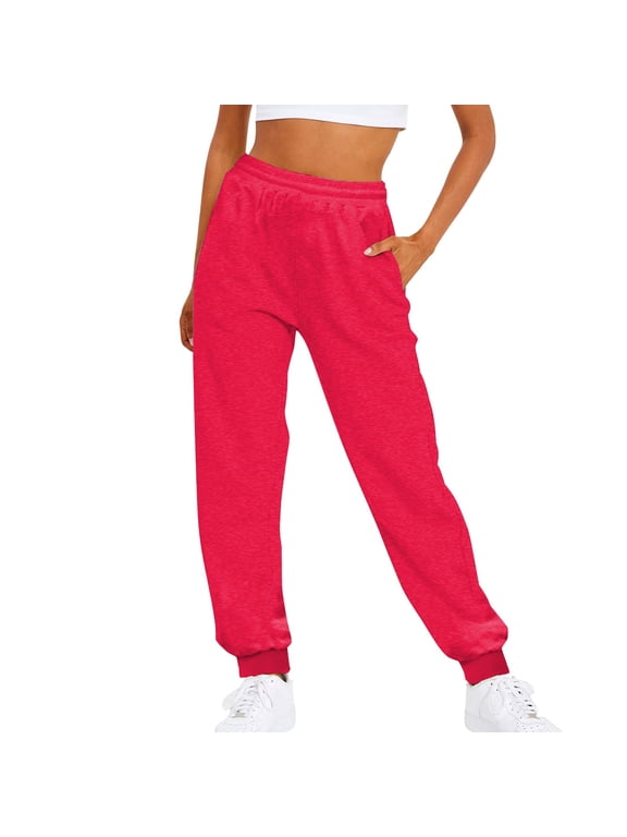 Pants Under $20 Wide Leg Pants for Women Petite High Waisted Palazzo Flowy Drawstring Elastic Waist Trousers with Pockets Summer