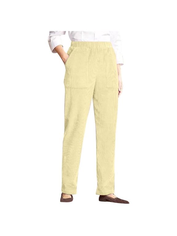 Hot Sales Pants Under $25 Wide Leg Pants for Women Petite High Waisted Palazzo Flowy Drawstring Elastic Waist Trousers with Pockets Summer