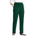 thumbnail image 1 of Certgust Pants Under $25 Wide Leg Pants for Women Petite High Waisted Palazzo Flowy Drawstring Elastic Waist Trousers with Pockets Summer, 1 of 5