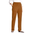 thumbnail image 1 of Certgust Pants Under $30 Wide Leg Pants for Women Petite High Waisted Palazzo Flowy Drawstring Elastic Waist Trousers with Pockets Summer, 1 of 5