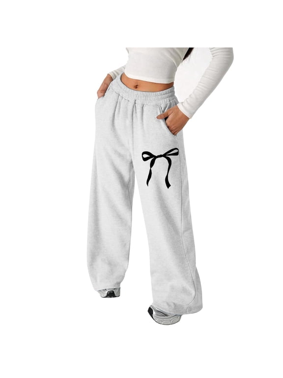 Petite Wide Leg Pants for Women Under $30 Palazzo Pants for Women Dressy Wide Leg High Waisted Flowy Drawstring Elastic Waist Trousers with Pockets