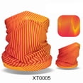 thumbnail image 1 of Certgust Silk Scarf for Women Scarfs for Women Sun Neck Gaiter Windproof Breathable for Sport and Outdoor Silk Neck Scarf Orange, 1 of 3