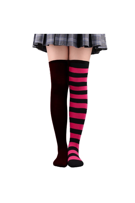 Stockings Under $10 Thick Warm Thigh High Socks for Women Extra Long Chunky Knit Tall Boot Stockings Leg Warmers
